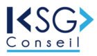 Logo ksg conseil – Karima Goujon, Cabinet KSG Conseil, experte en souffrance au travail – Thème : identité de marque